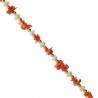 BRACELET CORAIL ET PERLES BR00036PO