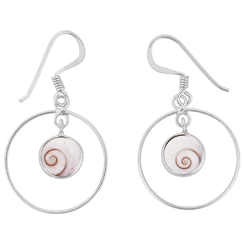 Boucles d'oreilles Argent SEC021Medi-ARG