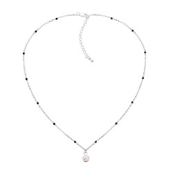 collier œil de Ste Lucie et onyx