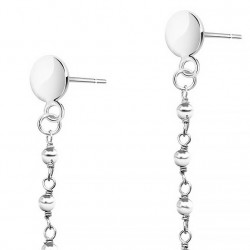 Boucles d'oreilles Argent SEC304MEDI