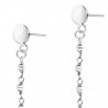 Boucles d'oreilles Argent SEC304MEDI