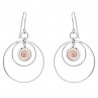 Boucles d'oreilles Argent SEC50444MEDI