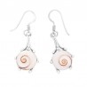 Boucles d'oreilles Argent Rhodié SEC48342