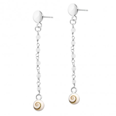 Boucles d'oreilles Argent SEC304MOON-ARG
