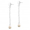 Boucles d'oreilles Argent SEC304MOON-ARG