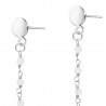 Boucles d'oreilles Argent SEC304MOON-ARG