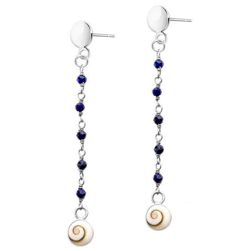 Boucles d'oreilles Argent SEC304LAPIS-ARG