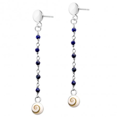 Boucles d'oreilles Argent SEC304LAPIS-ARG