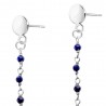 Boucles d'oreilles Argent SEC304LAPIS-ARG