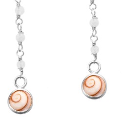 Boucles d'oreilles Argent SEC304MOONMEDI-ARG