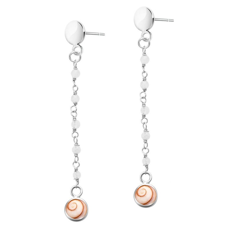 Boucles d'oreilles Argent SEC304MOONMEDI-ARG