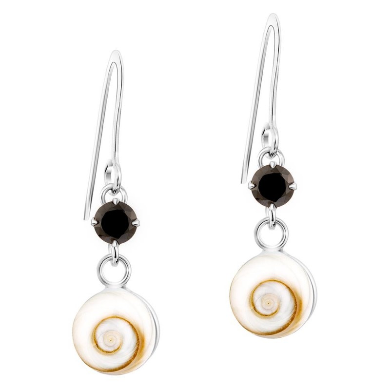 Boucles d'oreilles Argent SEC280N-ARG