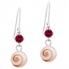 Boucles d'oreilles Argent SEC280RMEDI-ARG