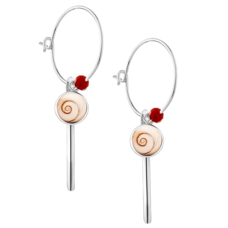 Boucles d'oreilles Argent SEC274RMEDI-ARG