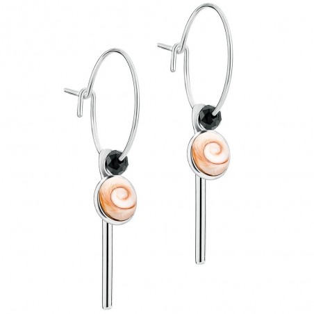 Boucles d'oreilles Argent SEC274NMEDI
