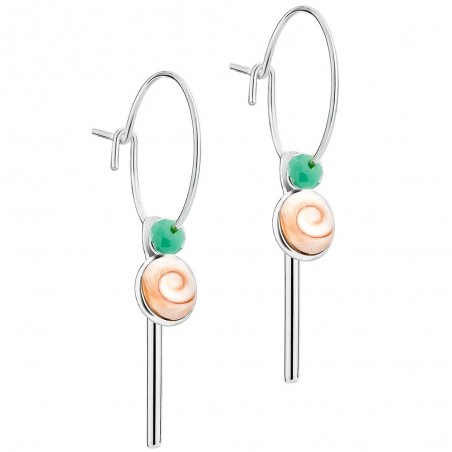 Boucles d'oreilles Argent SEC274TURQMEDI-ARG