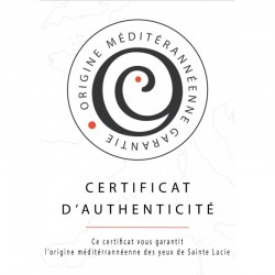 Boucles d'oreilles œil de sainte Lucie POSEC305labramédi