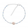 Bracelet œil de sainte Lucie SBC002turqmédi