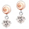 Boucles d'oreilles Clou Argent SEC291BLCMEDI-ARG