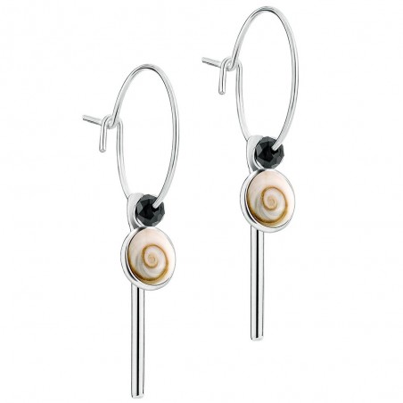 Boucles d'oreilles Argent SEC274N-ARG