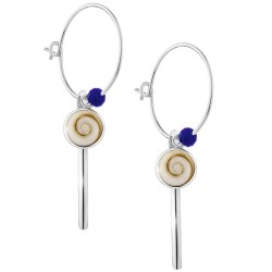 Boucles d'oreilles Argent...