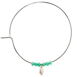 Boucles d'oreilles Argent SEC278TURQ