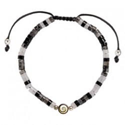 Bracelet perles heishi et...