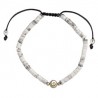 Bracelet pierres naturelles et œil de sainte Lucie SBC151