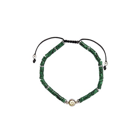 Bracelet pierres naturelles et oeil de ste Lucie SBC153