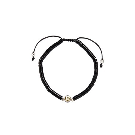 Bracelet pierres naturelles et œil de sainte Lucie SBC154