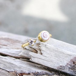 Bague œil de ste Lucie strass POSRC50439médi