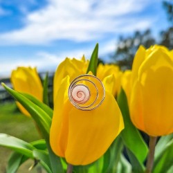 Bague Argent rhodié Ajustable  SRC50865MEDI