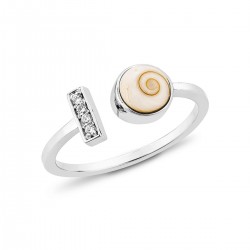 Bague Ajustable argent...