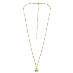 Collier œil ste Lucie méditerranéen POCOLLIER001TANGERINEMEDI