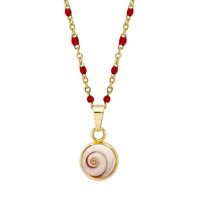 Collier œil ste Lucie méditerranéen POCOLLIER001RMEDI