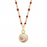 Collier œil ste Lucie méditerranéen POCOLLIER001RMEDI