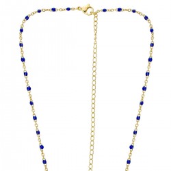 Collier œil ste Lucie méditerranéen POCOLLIER001AZURMEDI