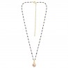Collier œil ste Lucie méditerranéen POCOLLIER001AZURMEDI