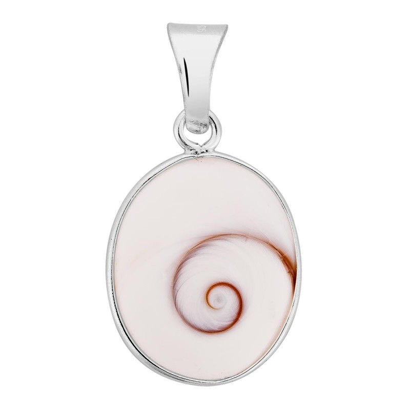 Pendentif Argent SPC101 Oval-ARG