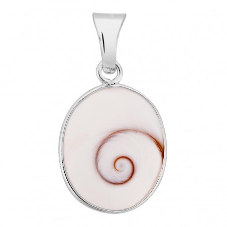 Pendentif Argent SPC101 Oval-ARG
