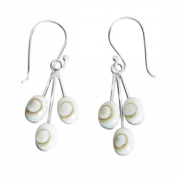 Boucles d'oreilles Argent...