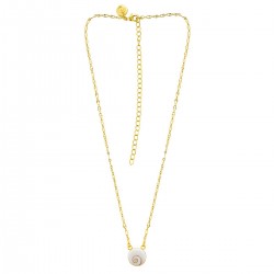 Collier doré à l'or fin POCOLLIER013MEDI