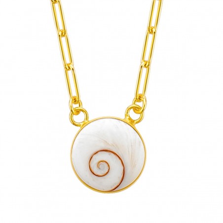 Collier doré à l'or fin POCOLLIER014MEDI