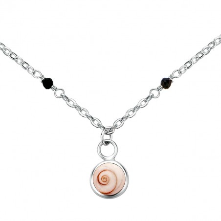 Collier Argent SSCC2005ONYX-MEDI