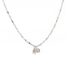 Collier œil de sainte Lucie + main COLLIER010blcmédi