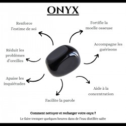 Bracelet doré POSBC207ONYXMEDI