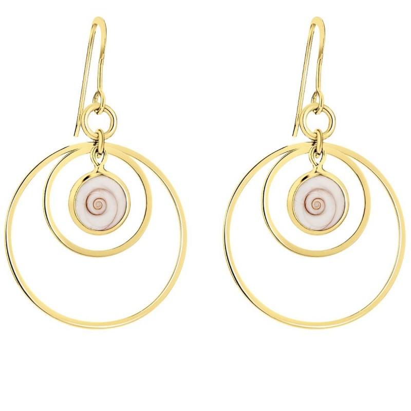 Boucles d'oreilles dorées POSEC50444MEDI