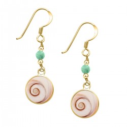 Boucles d'oreilles oeil de...