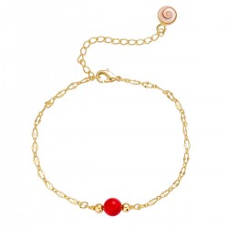 Bracelet doré oeil ste...