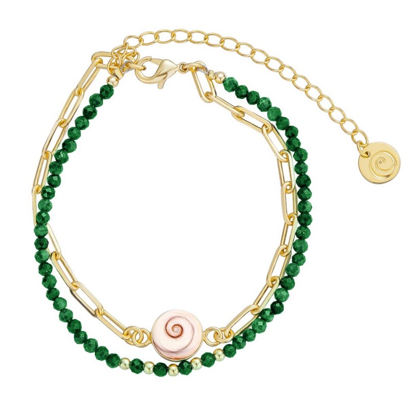 Bracelet œil de ste Lucie doré POSBC248médiV